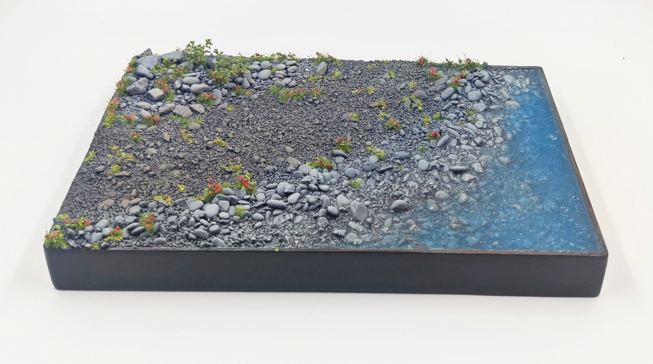 HE-43031 Подставка Участок русла Размер 30*20см