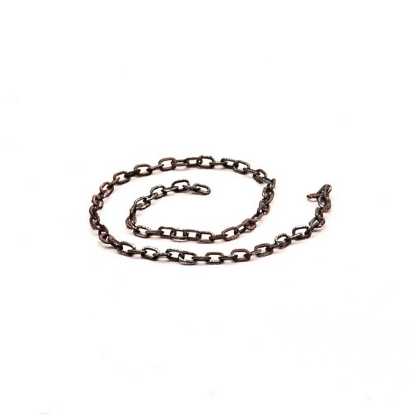 S-357 Цепь с овальным звеном 1х1,5мм, толщиной 0,2мм, размер S