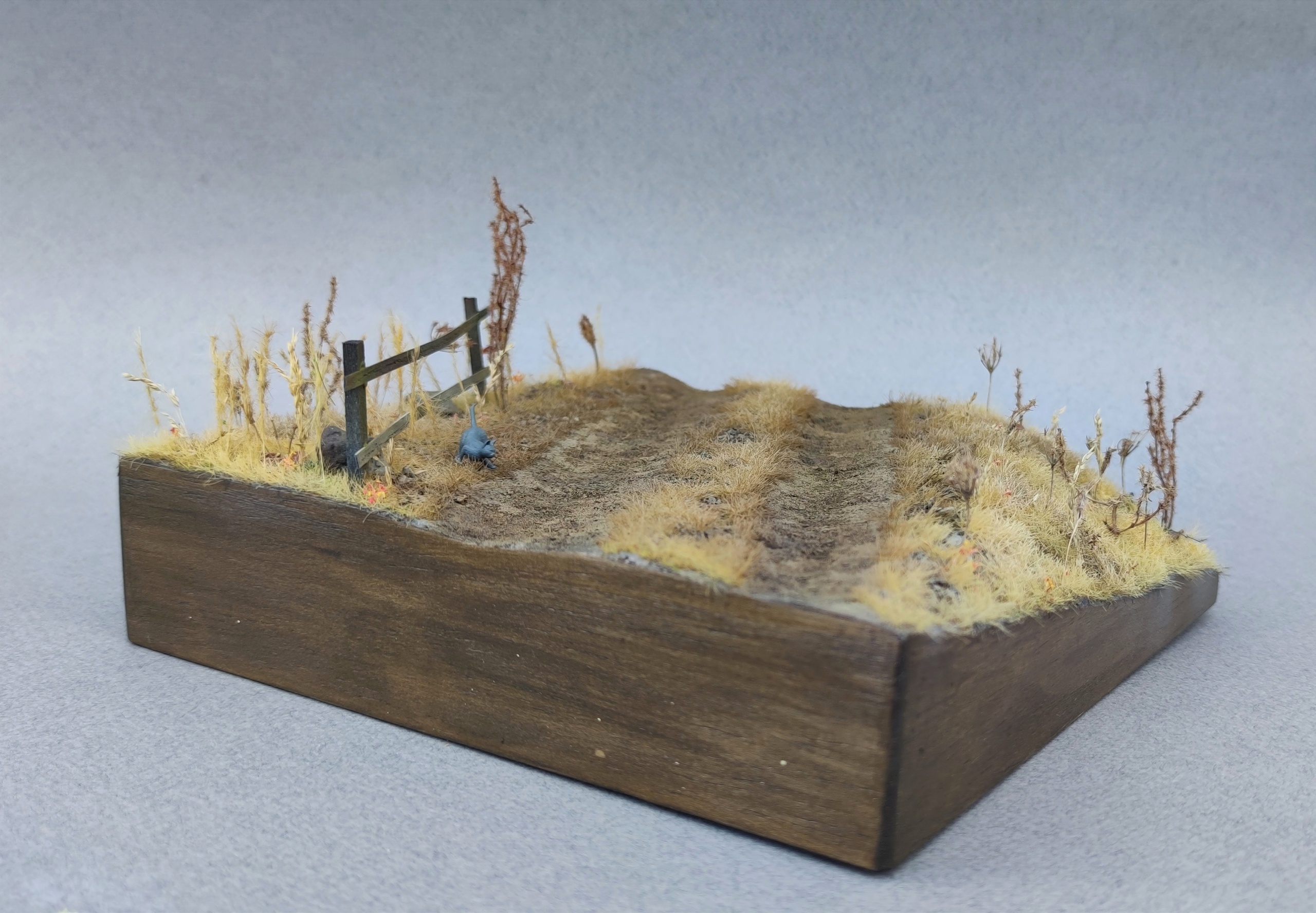 AM35591 Подставка авторская ручной работы "Где-то в деревушке" фигура кота в подарок 