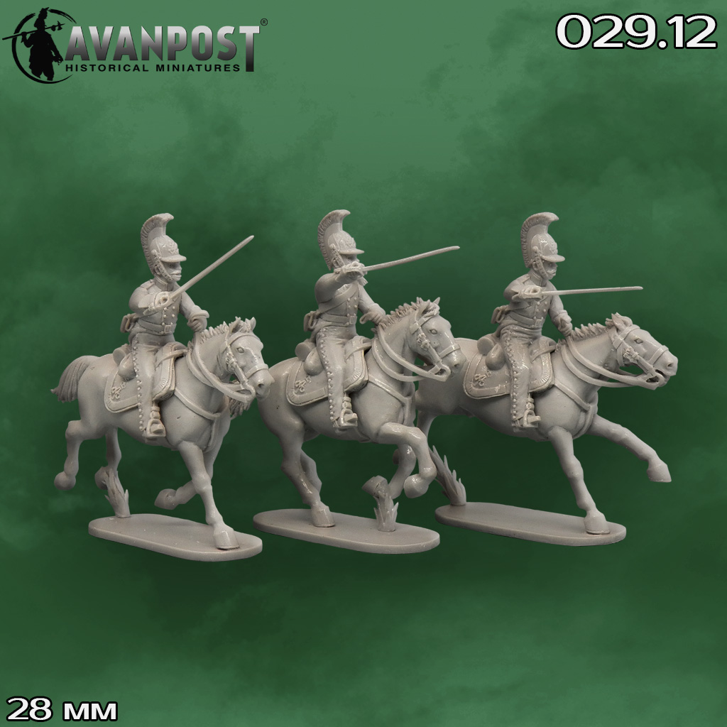 029.12АП Русские драгуны (набор 1) Аванпост