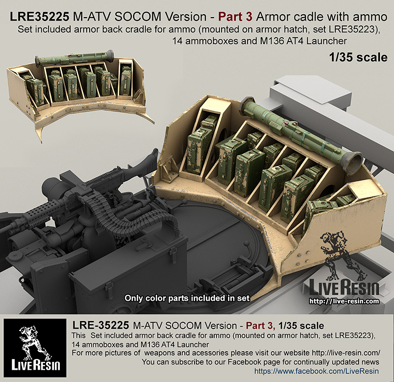 LRE35225 Модифицированная версия колёсного бронеавтомобиля M-ATV SOCOM. Часть 3 