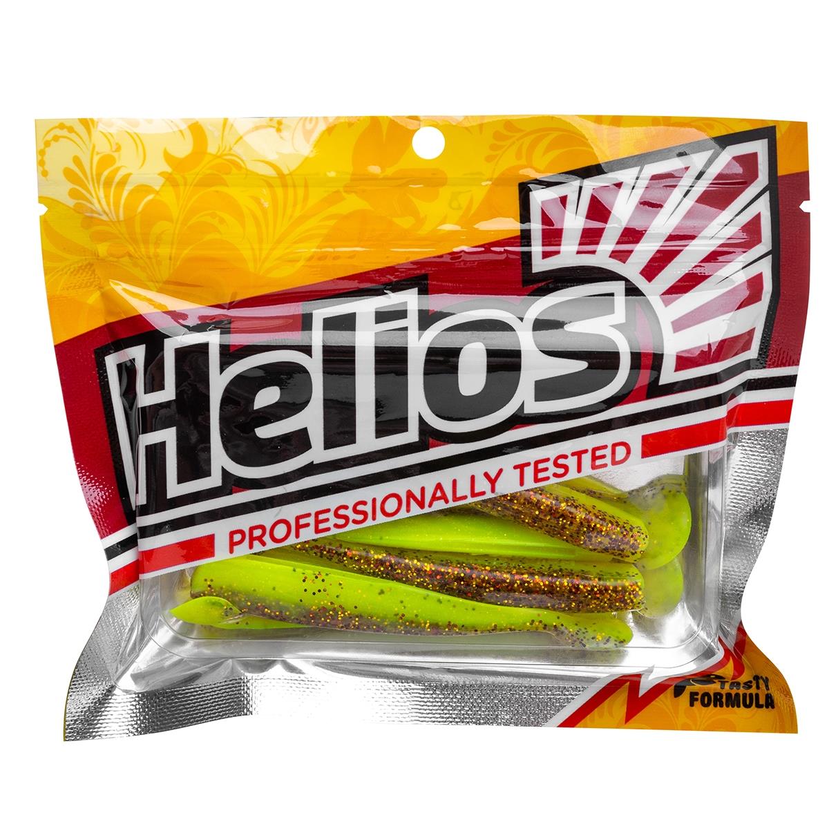 Виброхвост Chebak 3,15"/8 см Golden Lime 7шт. (HS-3-048) Helios Виброхвост Chebak 3,15"/8 см Golden Lime 7шт. (HS-3-048) Helios