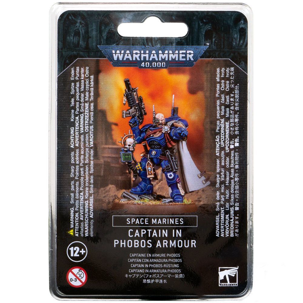48-68GW Набор Космодесант. Примарис Капитан в броне Фобос (Space Marines Primaris Captain in Phobos Armour) 48-68GW Набор Космодесант. Примарис Капитан в броне Фобос (Space Marines Primaris Captain in Phobos Armour)