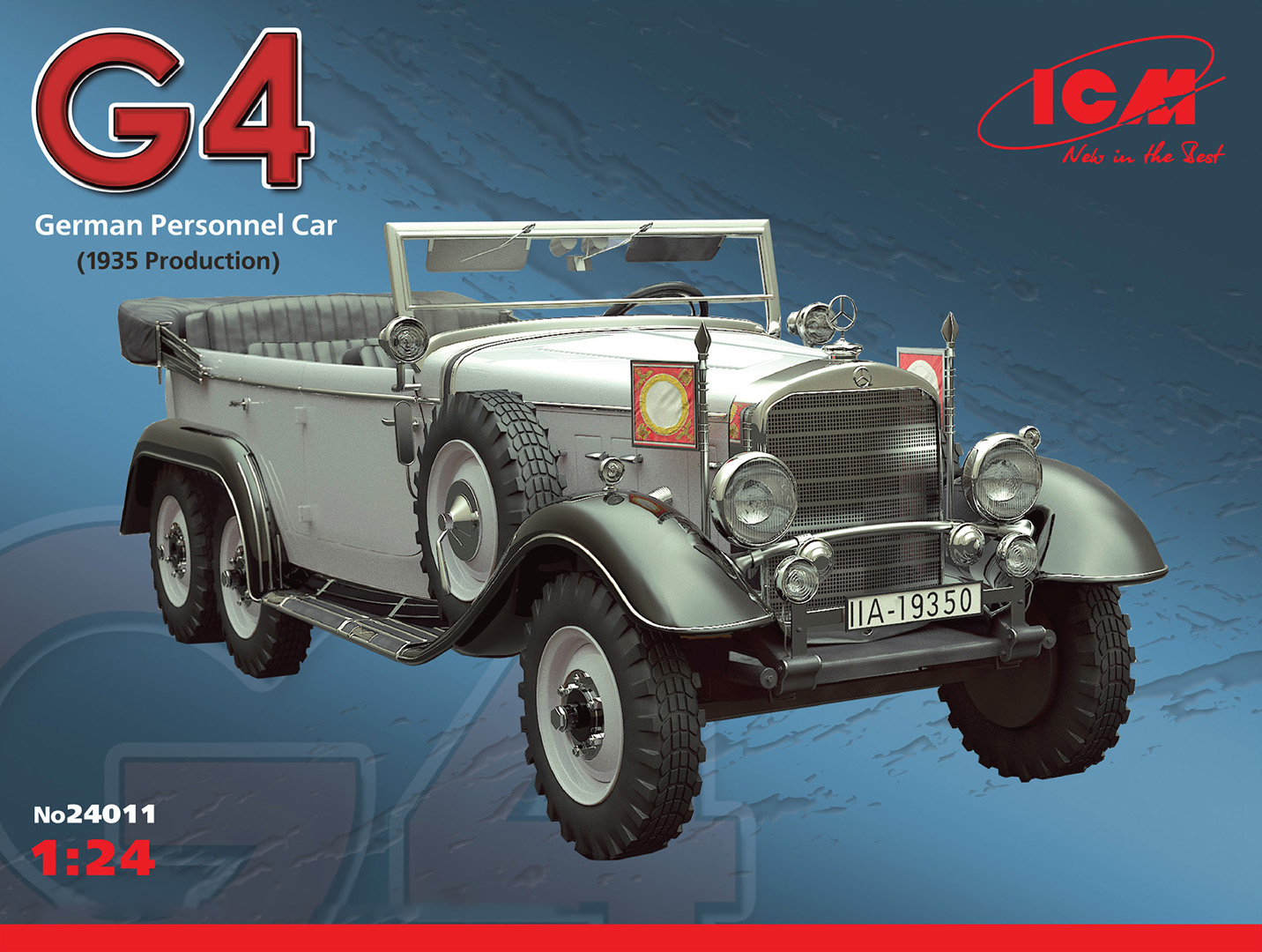 Купить 24011 Typ G4 (производства 1939), автомобиль германского руководства  | ArmaModels