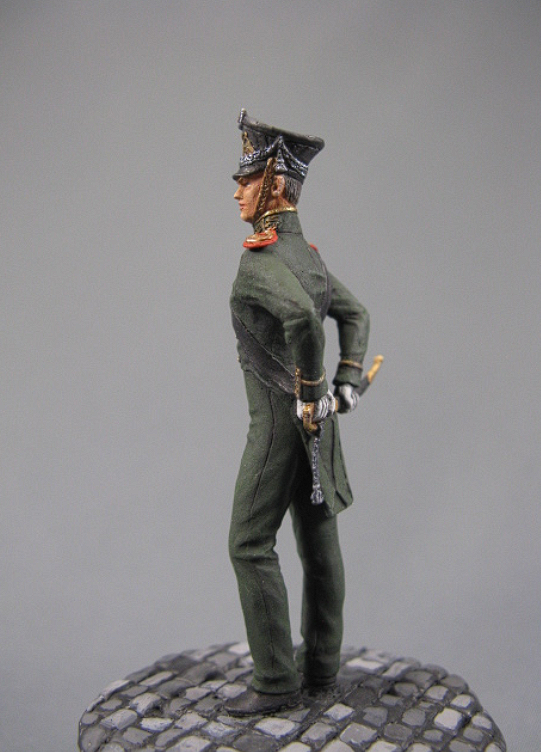 CHM-54112. Обер-офицер гвардейского морского экипажа, Россия 1812-15 гг. 54 мм. Материл – смола. Chronos Miniatures