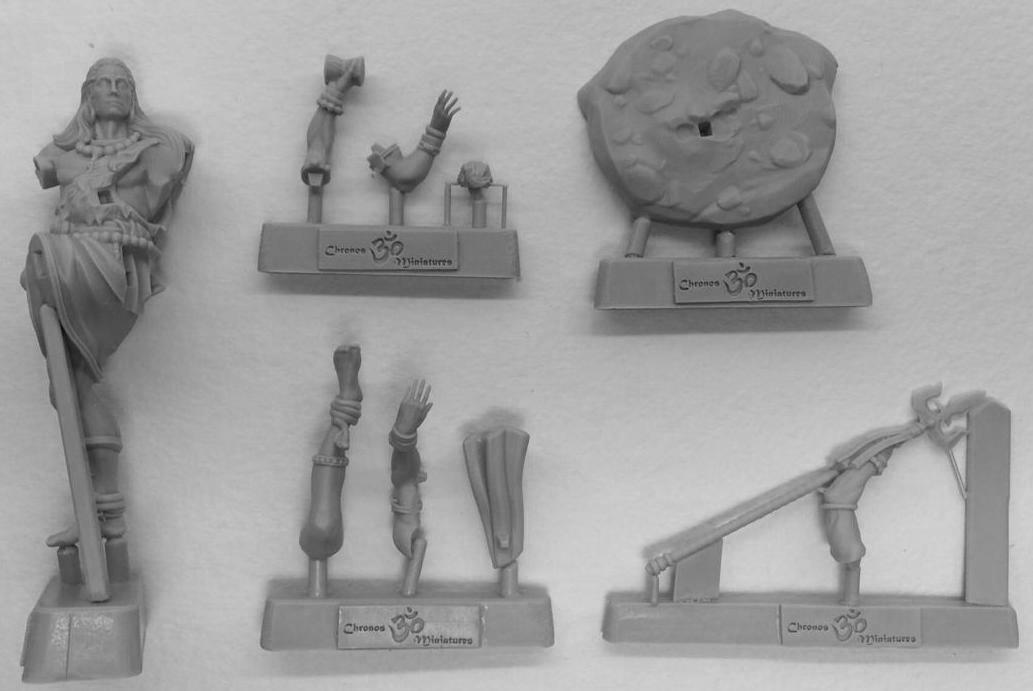 CHM-54166. Индийсуий бог Шива. 54 мм. Материал - смола. Chronos Miniatures