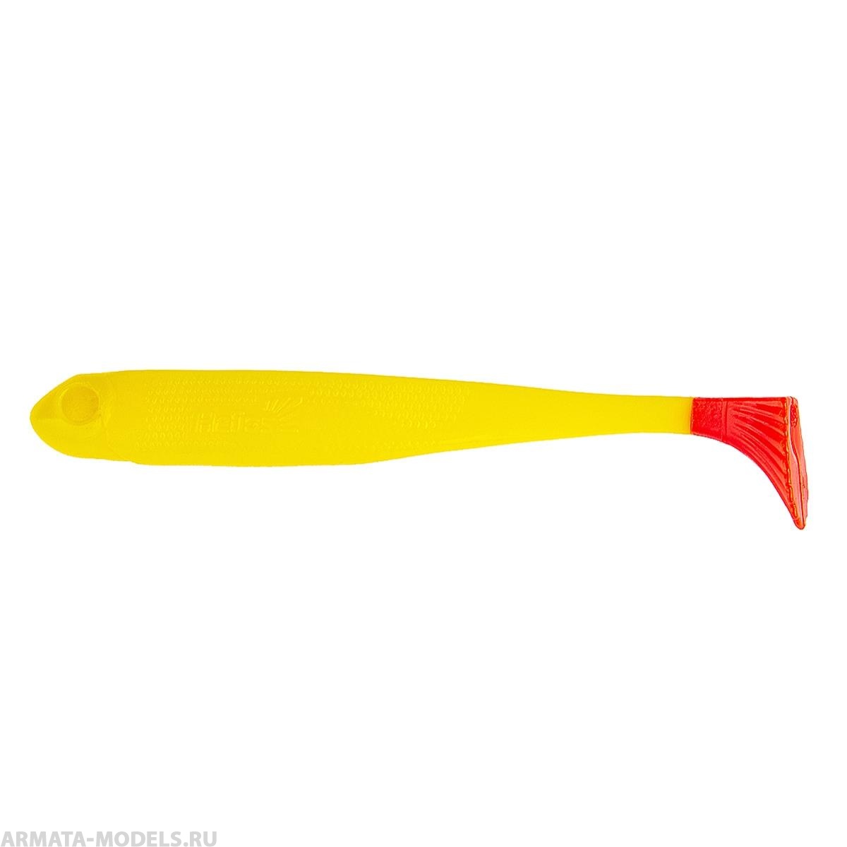 Виброхвост Jumbo 4,95"/12.5 см Yellow RT 5шт. (HS-7-038) Helios Виброхвост Jumbo 4,95"/12.5 см Yellow RT 5шт. (HS-7-038) Helios