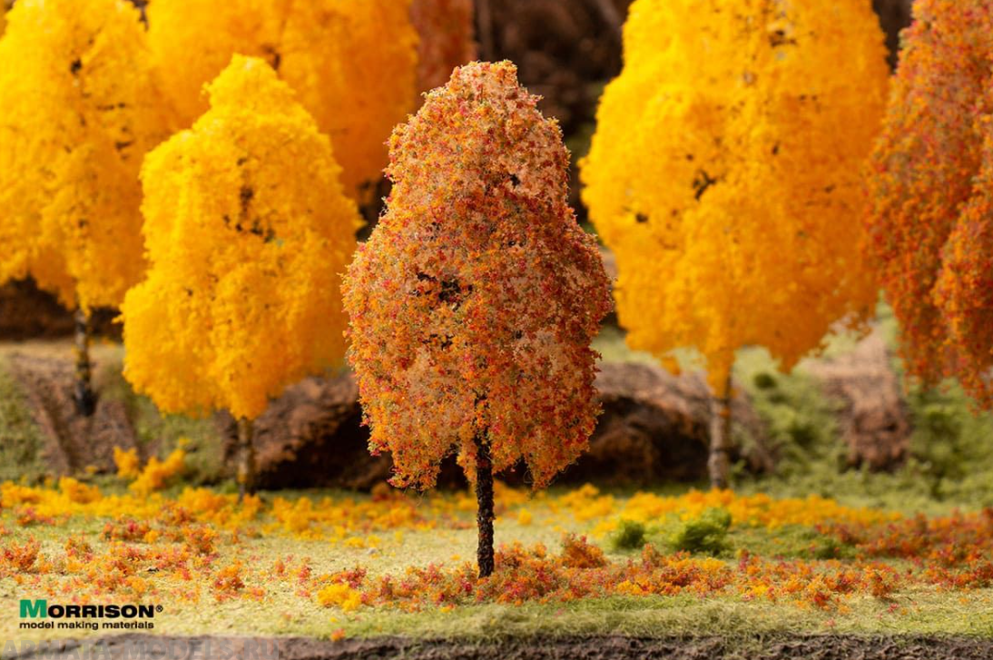 011duo010 Осеннее дерево для диорамы 10 см. серия «Profi»