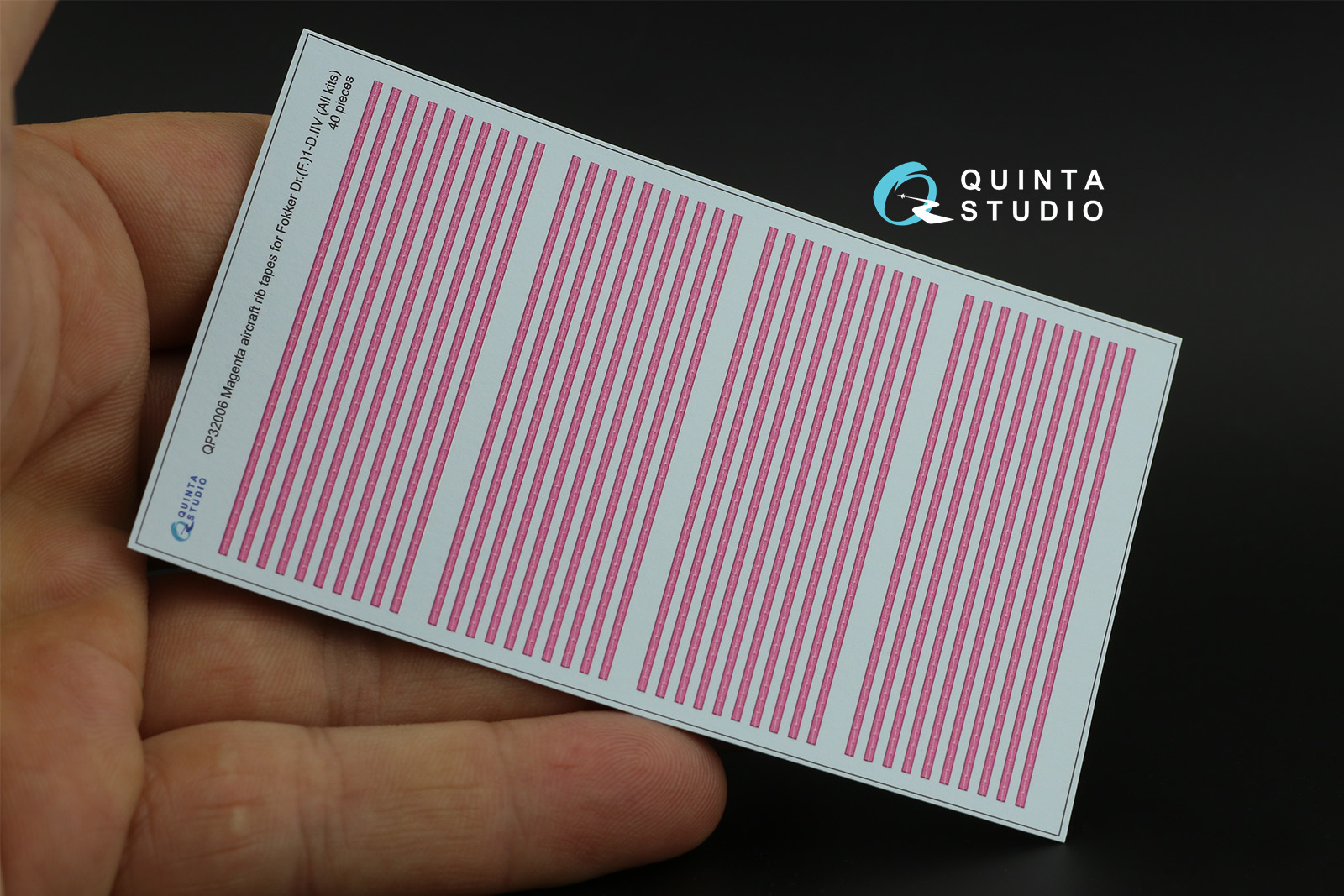 QP32006 Розовые киперные ленты Dr.(F)I-D.VII (для любых моделей)