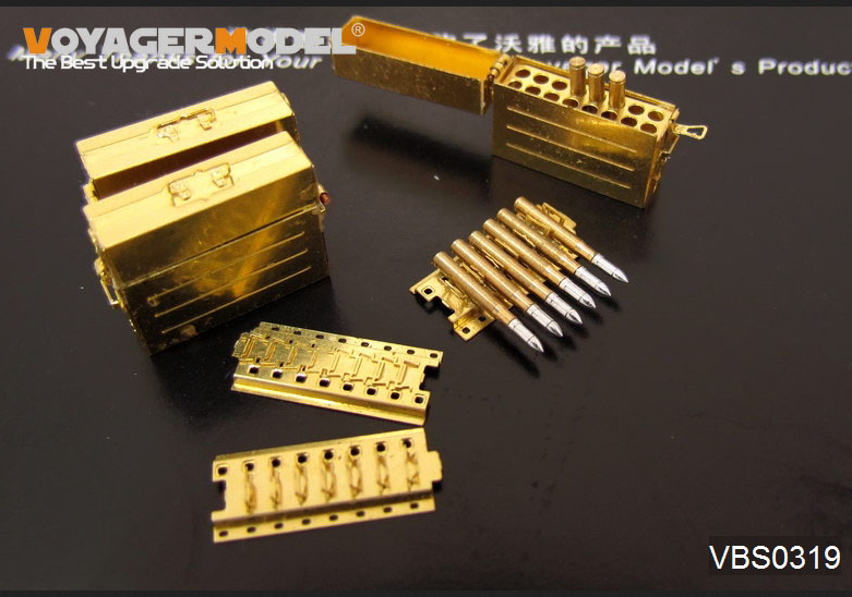 VBS0319 Немецкие магазины и ящики для боеприпасов времен Второй мировой войны для 37мм FlaK43 (GP)