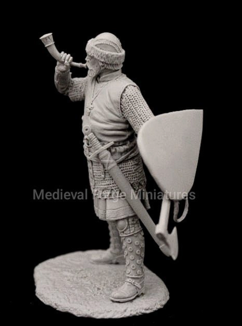 C-75-112 Фигура The Russian warrior of the 13th century Medieval Forge Miniatures