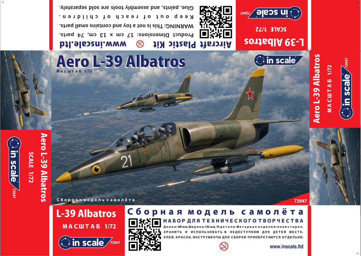 72047 Aero L-39 Albatros InScale