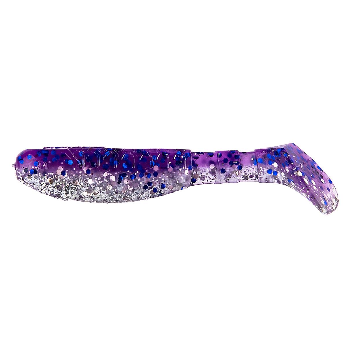 Виброхвост Chubby 3,55"/9 см Silver Sparkles & Fio 5шт. (HS-4-036) Helios Виброхвост Chubby 3,55"/9 см Silver Sparkles & Fio 5шт. (HS-4-036) Helios