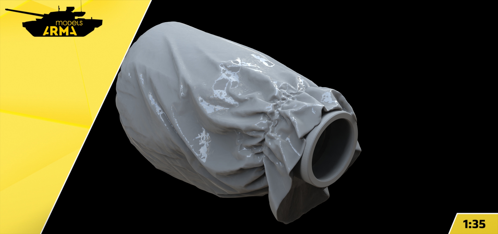 AM35980 Дульный тормоз в чехле 122-мм (Не для свободной продажи)