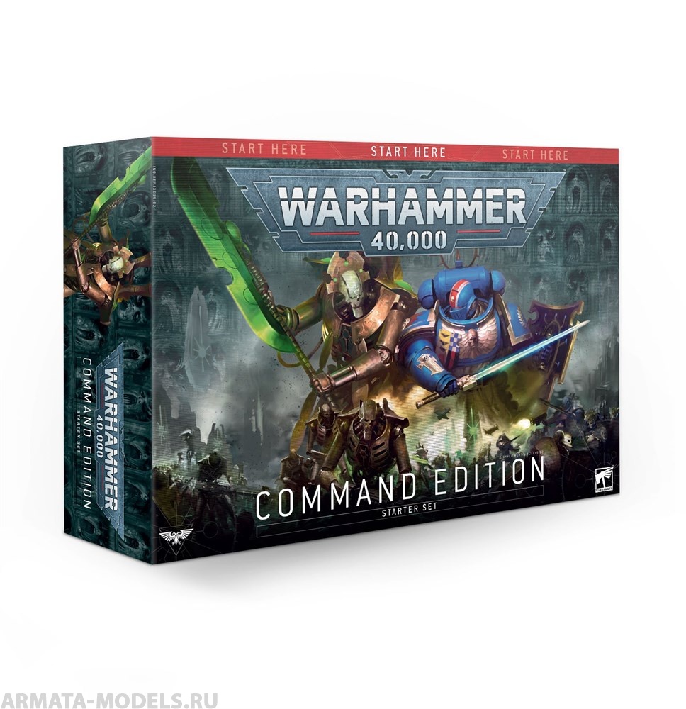 40-05GW Набор Командира на русском языке (Warhammer 40000 Command Edition  (Rus)) Games Workshop