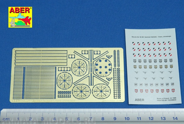 ABR-16-001  Дополнения для  German helmets – liners, chinstraps для  1/16 ABR-16-001  Дополнения для  German helmets – liners, chinstraps для  1/16
