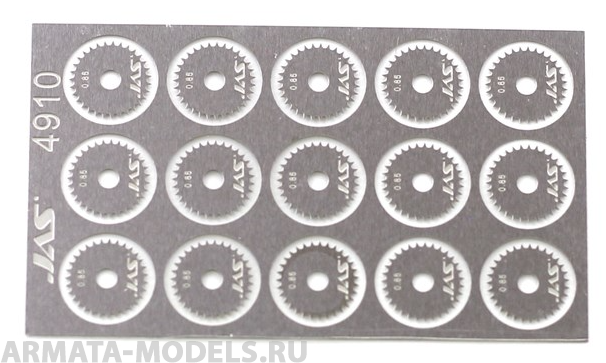 4910J Диск для ревитера  d 8.5 мм, шаг 0,85 мм, 15 шт. 4910J Диск для ревитера  d 8.5 мм, шаг 0,85 мм, 15 шт.