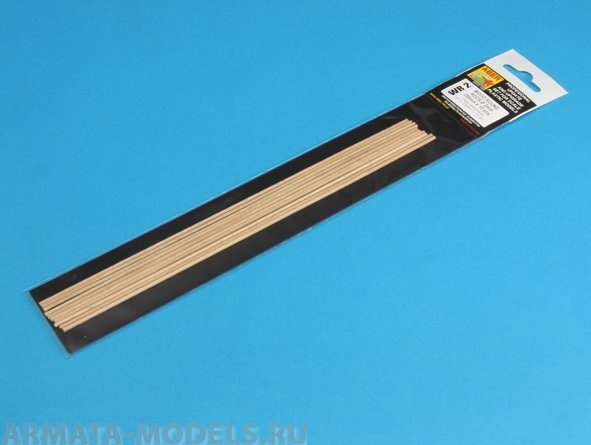 ABR-WR2  Дополнения для  Wood round rods ? 2mm length 250mm x 10 pcs. для ABR-WR2  Дополнения для  Wood round rods ? 2mm length 250mm x 10 pcs. для