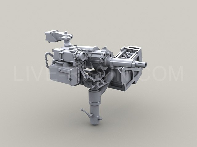 LRE35070 Автоматический 40 мм гранатомёт Mk47 [ALGL] Striker 40 на  на основании Vinghog ICSW