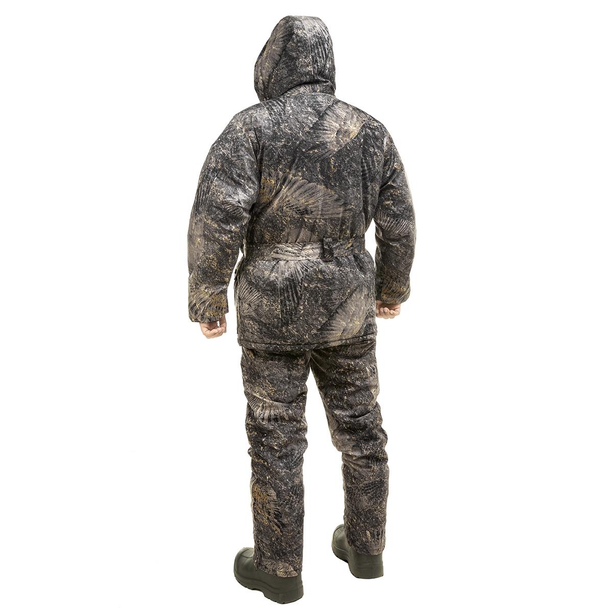 Костюм охотника зимний Сентелек Комфорт, цв.Камни/Сланец, Алова р.56-58/182-188 Helios