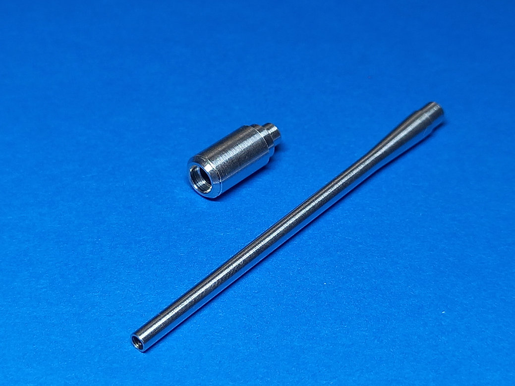 MG-3524 Ствол: 50-мм пушка KwK 39 L/60 для немецких танков WWII (длинная) - вариант из 2 частей