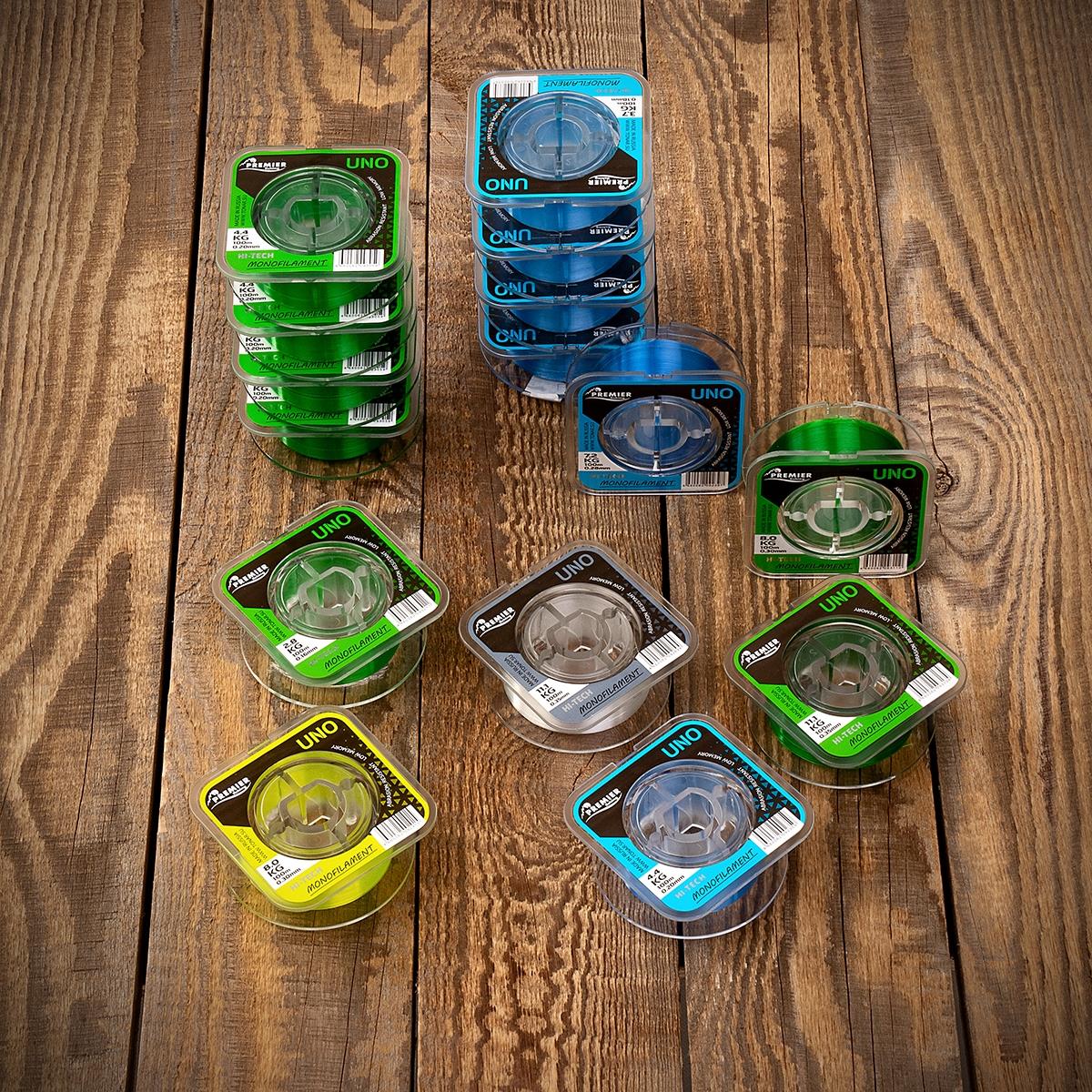 Леска UNO 0,60mm/100m Clear Nylon (PR-U-C-060-100) Premier Fishing( цена указана за упаковку, в количестве 5шт.)