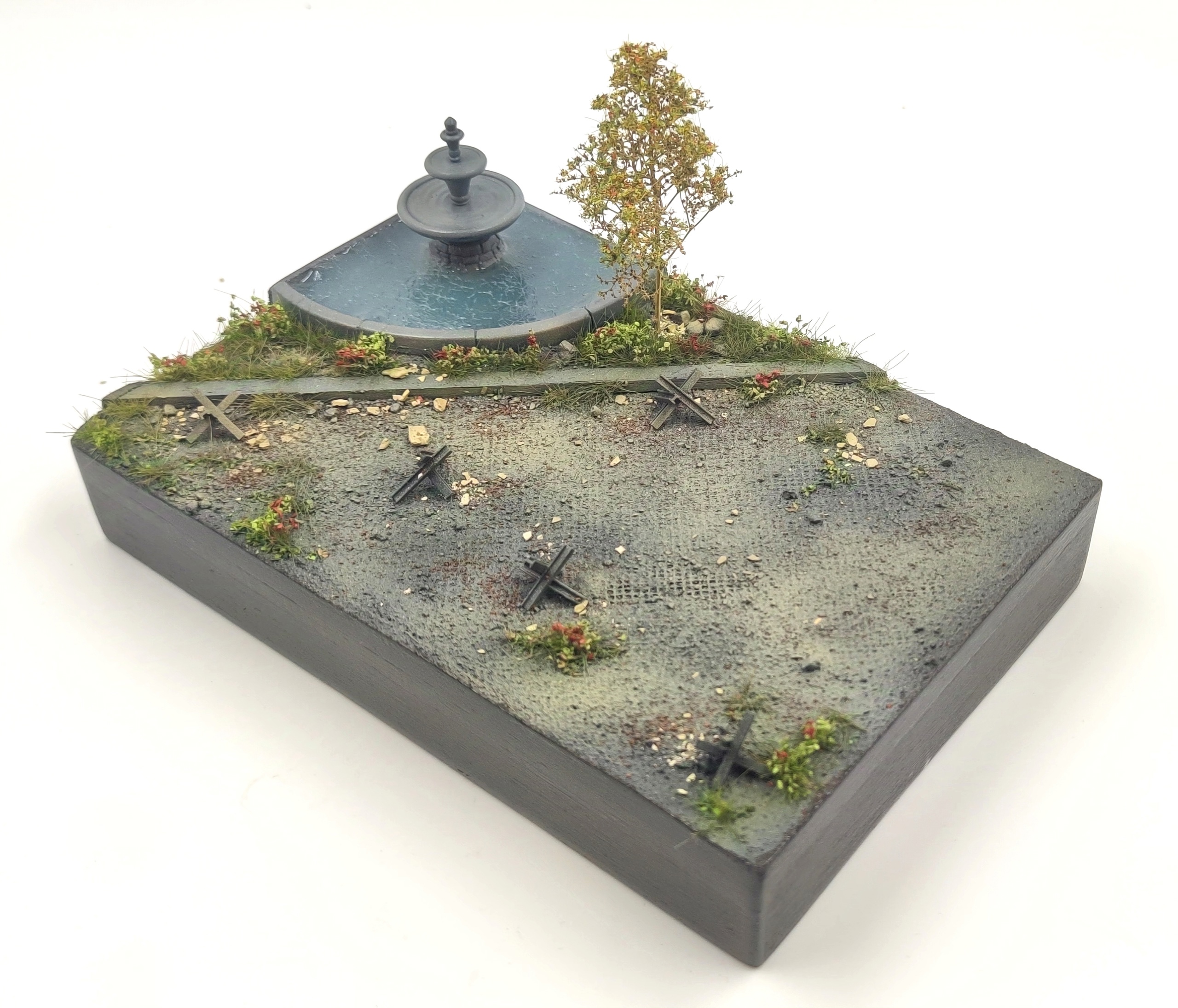 HE-72096 Подставка не тронутый фонтан Размер 30*13см