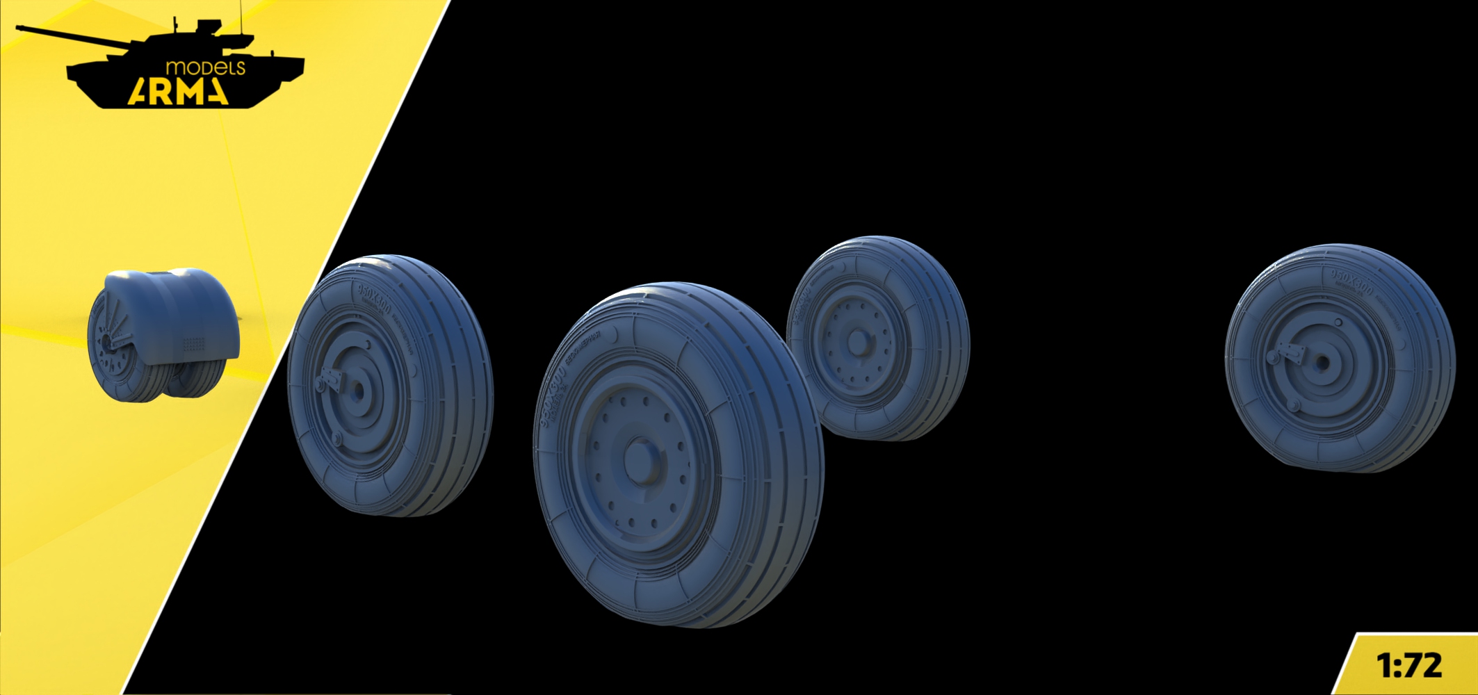 AM72478 Колеса для Миг-31