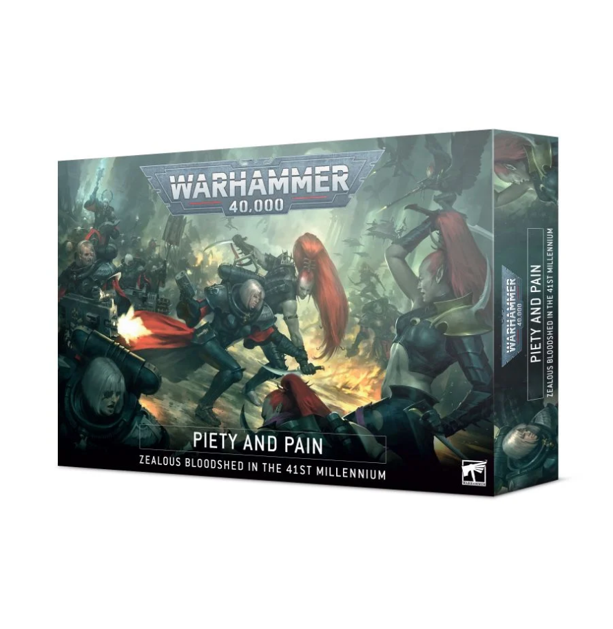 PP-60GW Набор Вархаммер 40000: Благочестие и Боль (англ.) (Warhammer 40000: Piety and Pain (Eng)) PP-60GW Набор Вархаммер 40000: Благочестие и Боль (англ.) (Warhammer 40000: Piety and Pain (Eng))