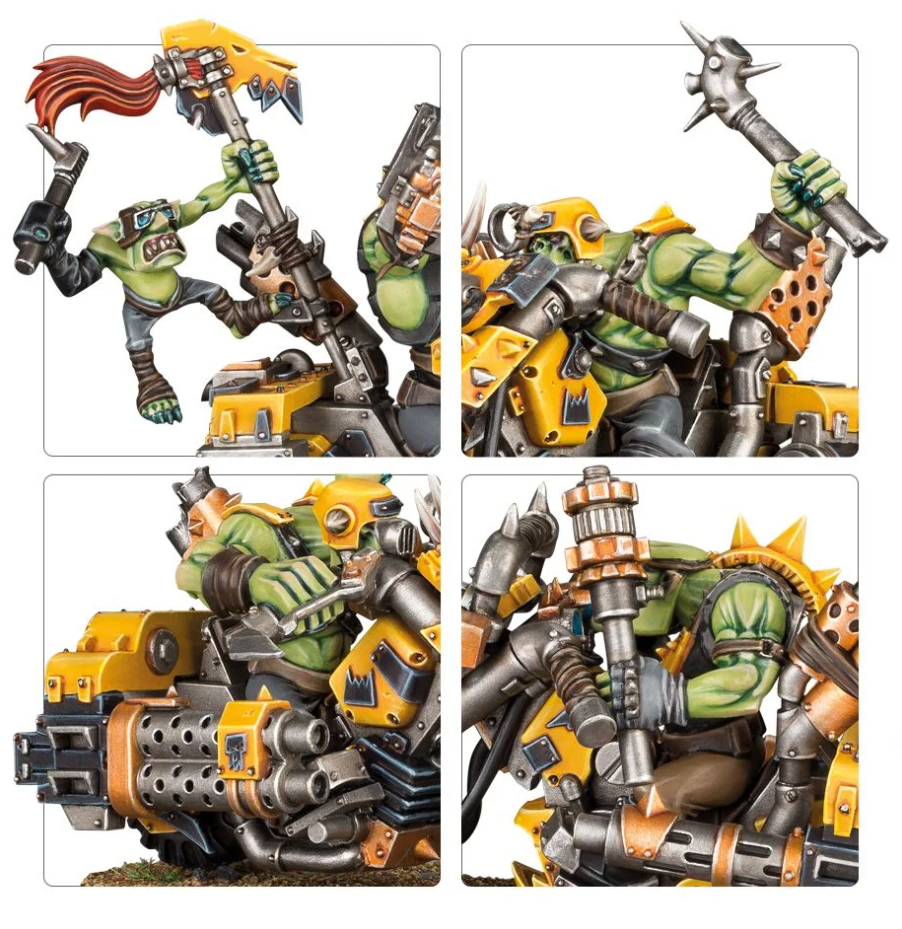 50-07GW Набор Орки: Банда Боевых Байкеров (Ork Warbiker Mob) 50-07GW Набор Орки: Банда Боевых Байкеров (Ork Warbiker Mob)