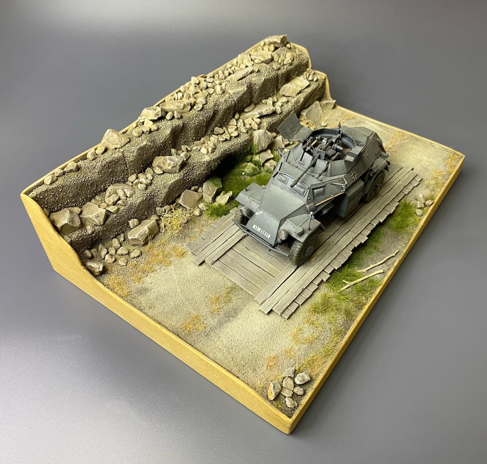 HM01029 Авторская подставка «Оазис» (26*20см, масштаб 1/35)