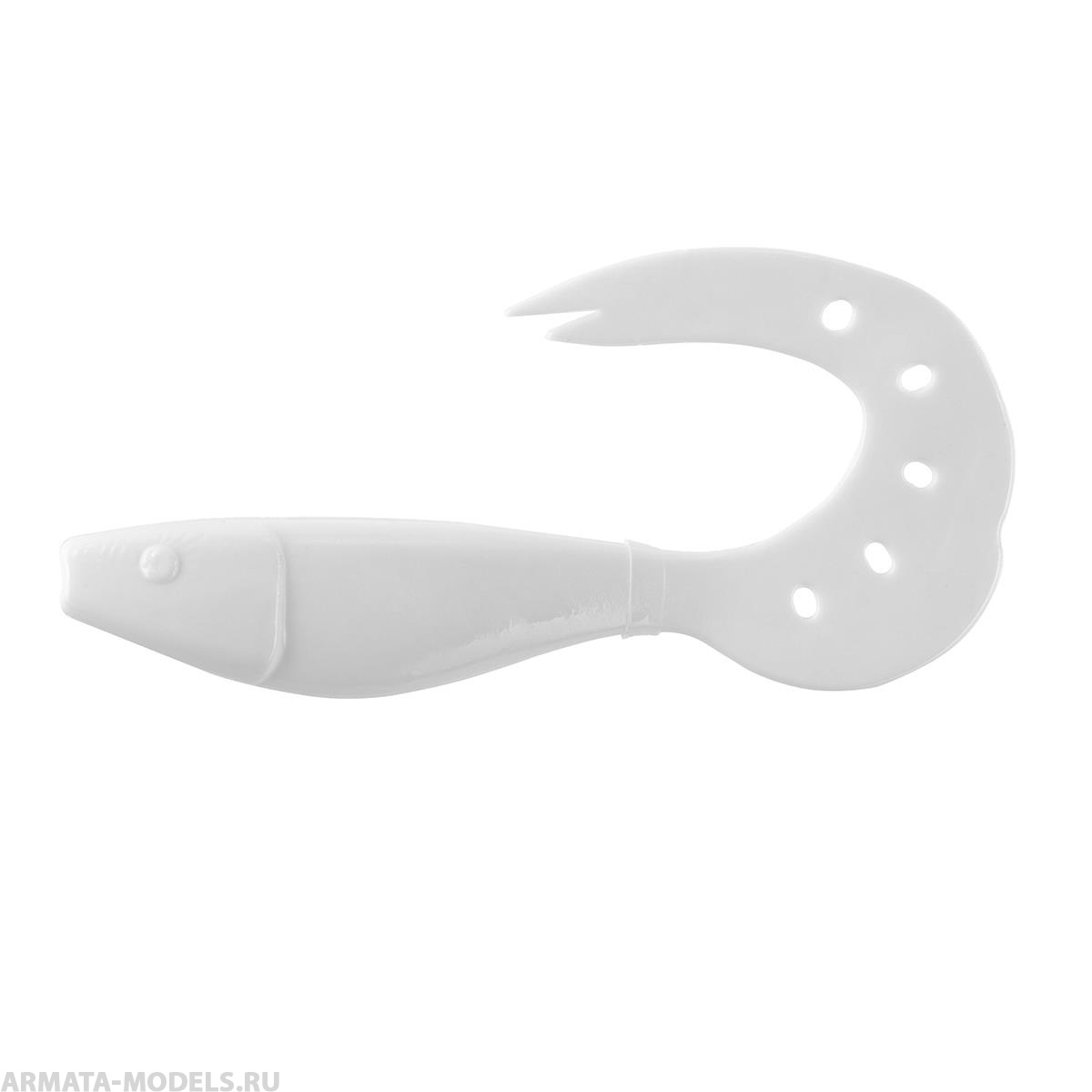 Твистер Kasandra 4"29/10,9см White 5шт. (HS-34-001) Helios Твистер Kasandra 4"29/10,9см White 5шт. (HS-34-001) Helios
