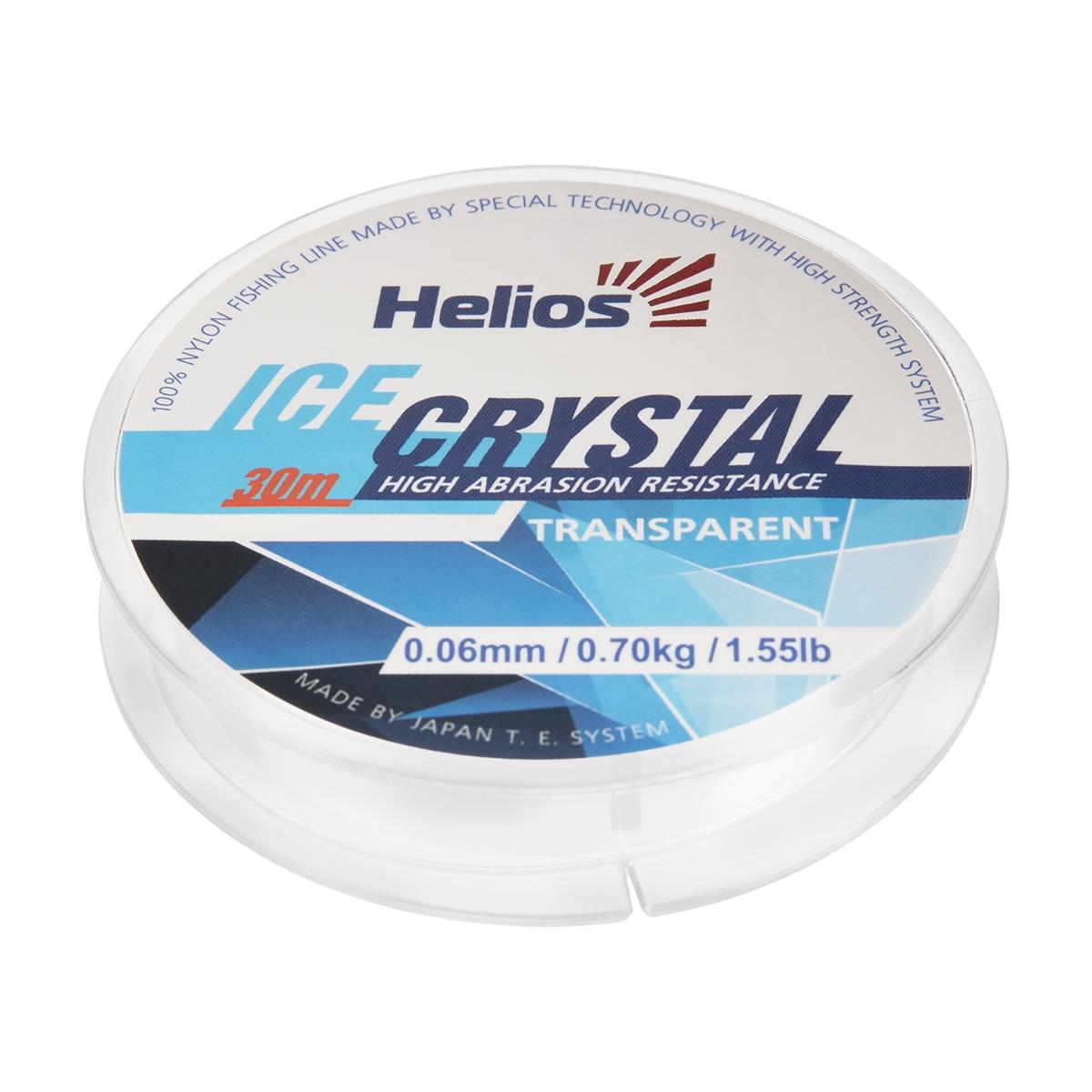 Леска ICE CRYSTAL Nylon Transparent 0,06mm/30 (HS-ICT 0,06/30) Helios