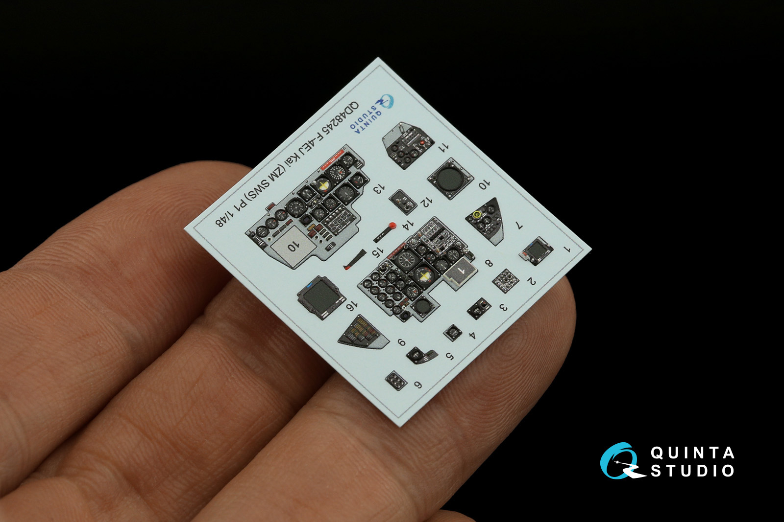 QDS-48245 3D Декаль интерьера кабины F-4EJ Kai (ZM SWS) (Малая версия)