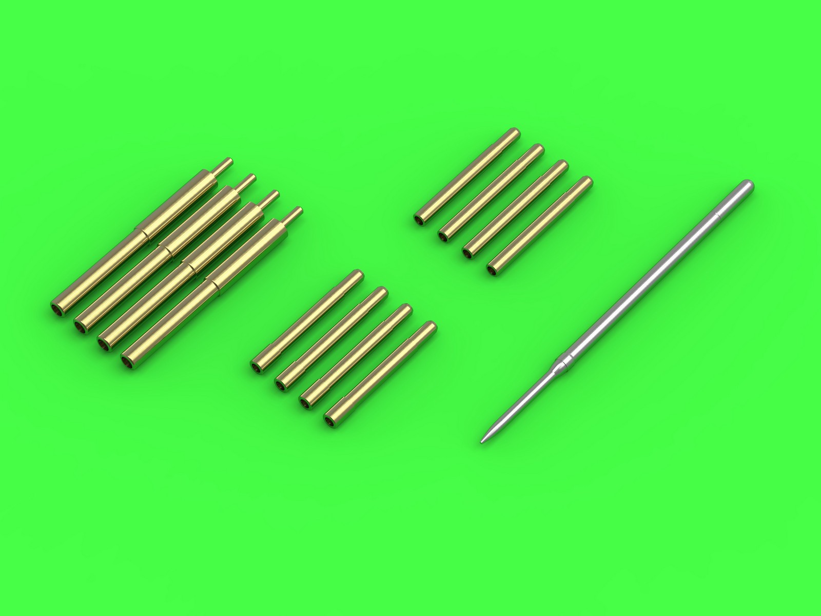 AM-32-093 A-1 Skyraider - 20-мм стволы для пушек и трубка Пито