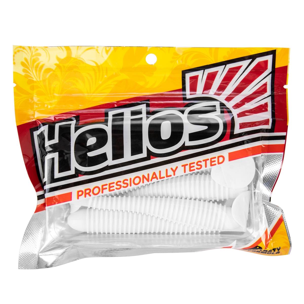 Виброхвост Catcher 3,55"/9 см White 5шт. (HS-2-001) Helios Виброхвост Catcher 3,55"/9 см White 5шт. (HS-2-001) Helios