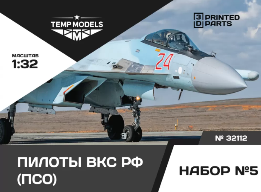 32112TMP ПИЛОТЫ ВКС РФ (ПСО). НАБОР №5 32112TMP ПИЛОТЫ ВКС РФ (ПСО). НАБОР №5