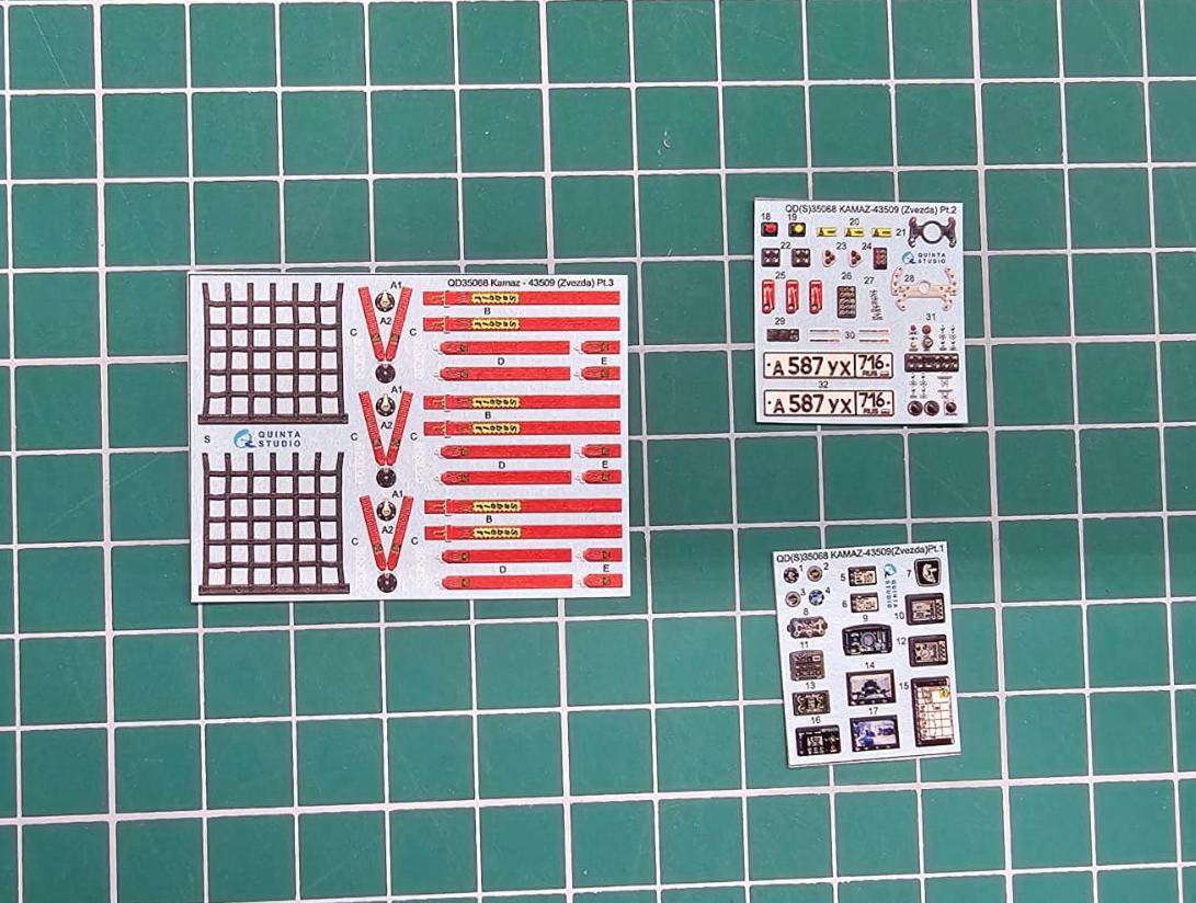 3657PK-2 PRO KIT Автомобиль KAMAZ-43509 Light version Arma Models