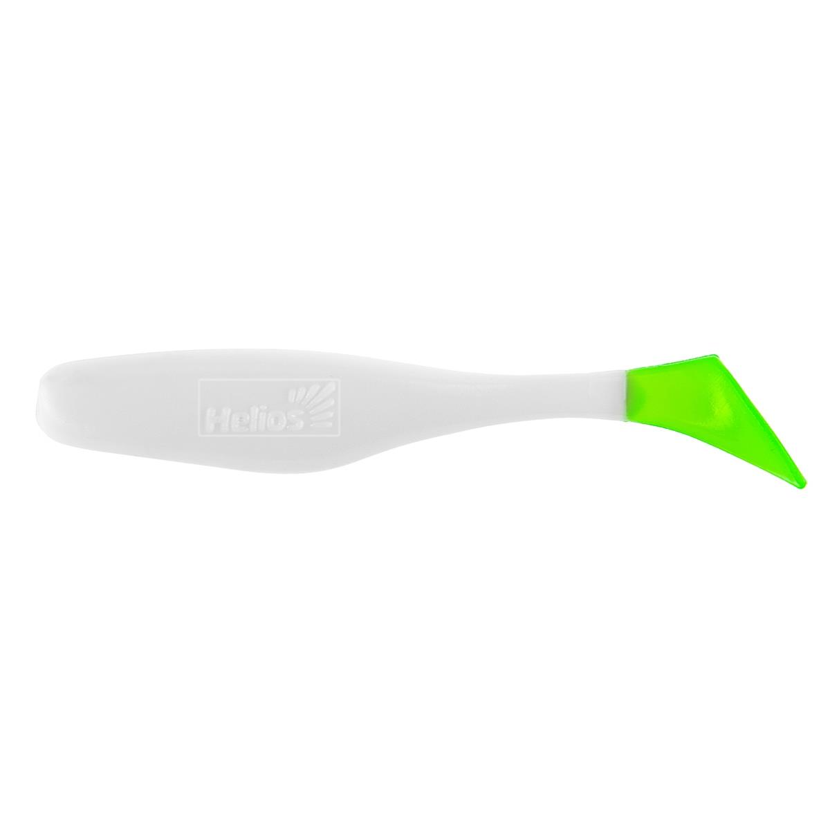 Виброхвост Vigor 3,75"/9.5 см White & Green 7шт. (HS-6-016) Helios Виброхвост Vigor 3,75"/9.5 см White & Green 7шт. (HS-6-016) Helios