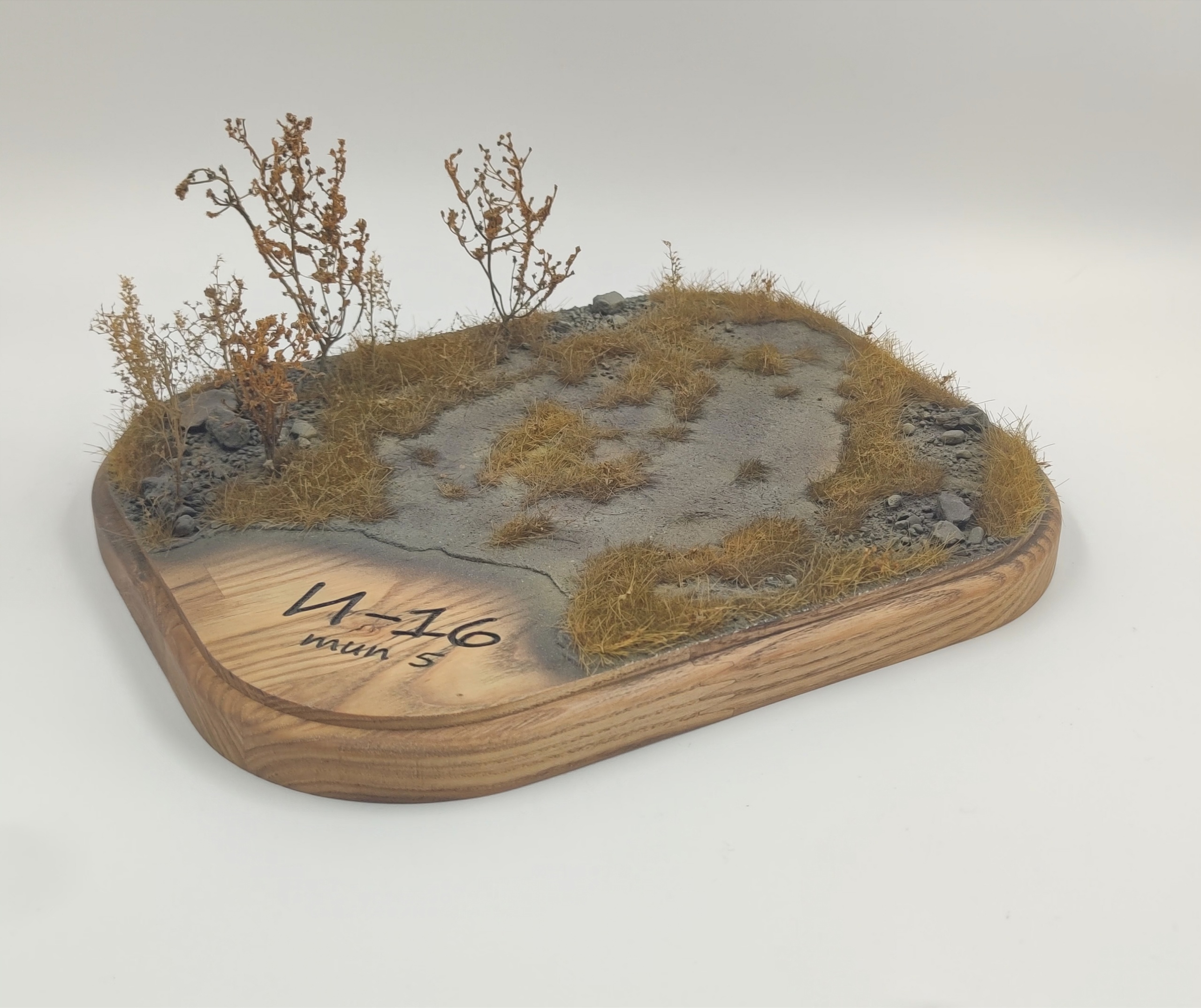 HE-48022 Подставка Осенняя на деревянной основе Размер 24.5х19.5см