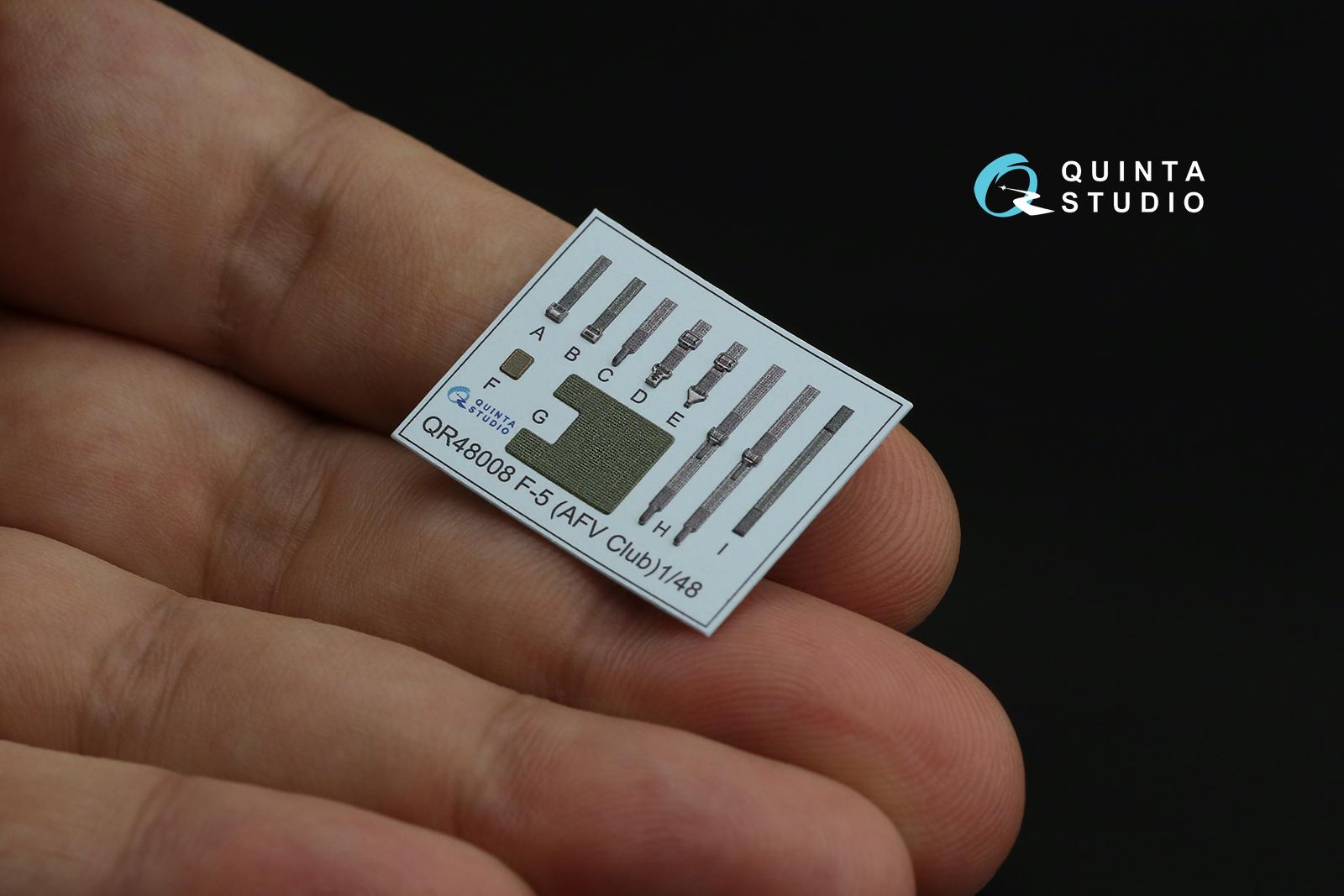 QD48210 3D Декаль интерьера кабины F-5F-2 (AFV club)