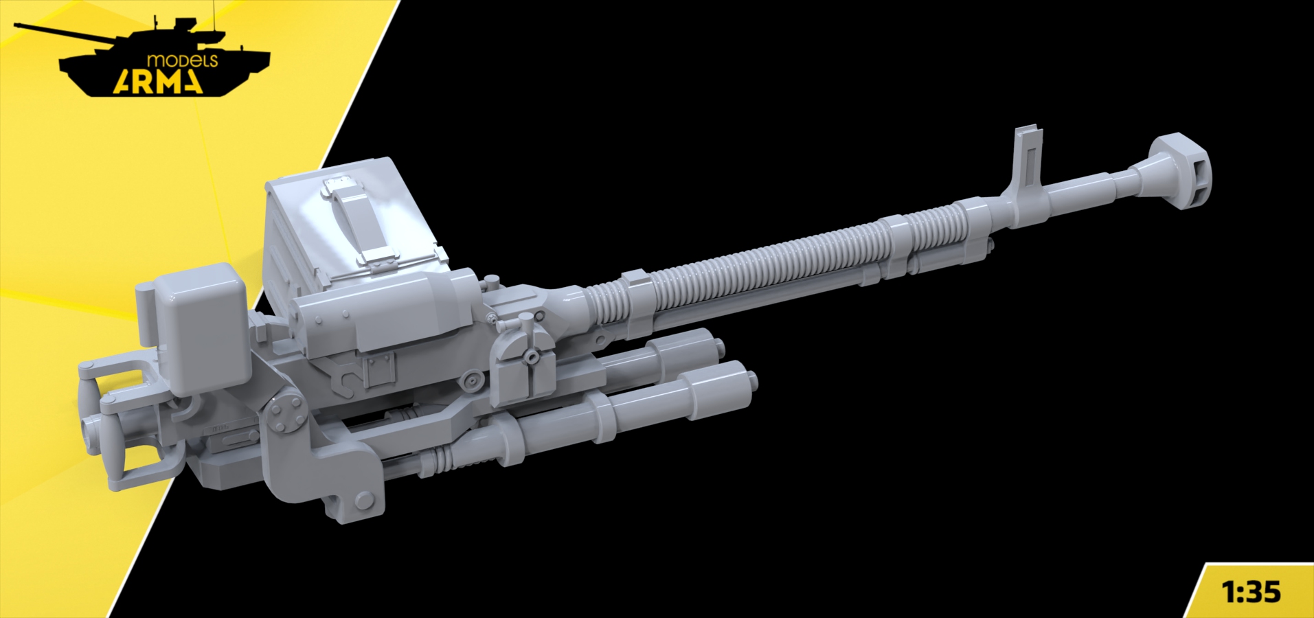 AM35982 Пулемет зенитный ДШК для ИС-2 (Не для свободной продажи) Arma Models