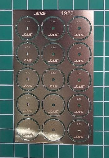 4923J Диск для ревитера d 15 мм, шаг 0,7 мм, 15 шт.