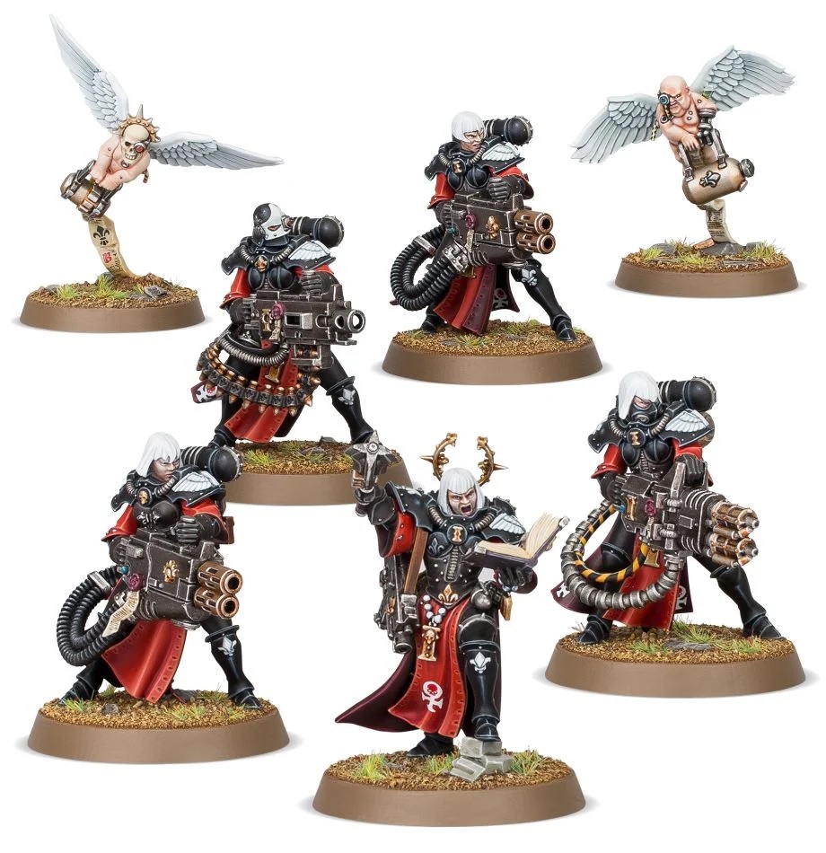 52-25GW Набор Адепта Сороритас. Отряд Воздаятельниц (Adepta Sororitas Retributor Squad) 52-25GW Набор Адепта Сороритас. Отряд Воздаятельниц (Adepta Sororitas Retributor Squad)