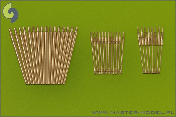 SM-200-008 Немецкий линкор Bismarck - стволы зенитного вооружения - 37-мм SKC / 30 (16 шт.), 20-мм C / 30 (12 шт.), 20-мм C / 38 (8 шт.) SM-200-008 Немецкий линкор Bismarck - стволы зенитного вооружения - 37-мм SKC / 30 (16 шт.), 20-мм C / 30 (12 шт.), 20-мм C / 38 (8 шт.)