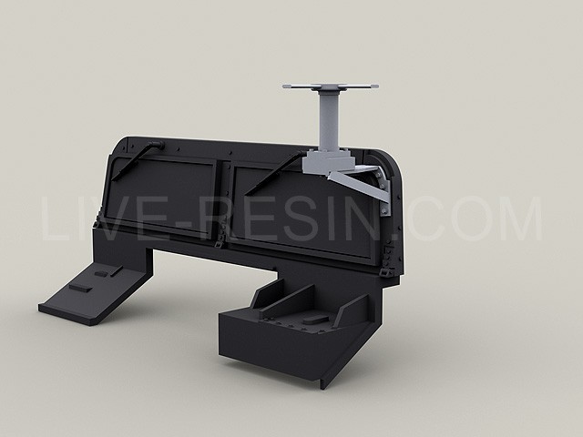 LRE35159 Спутниковая антенна Mini-UHF X-Wing для системы TACSAT с базовым блоком