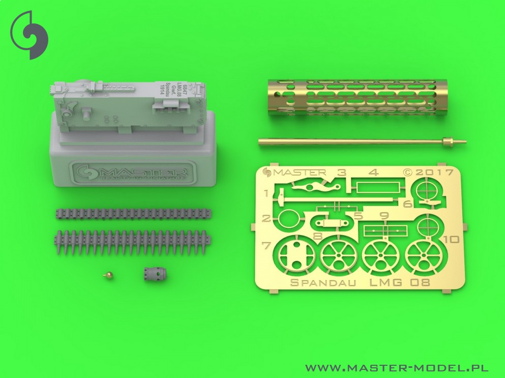 AM-32-104 Немецкий пулемет Первой мировой войны Spandau LMG 08 (1шт) - с рубашкой охлаждения вер.3 AM-32-104 Немецкий пулемет Первой мировой войны Spandau LMG 08 (1шт) - с рубашкой охлаждения вер.3