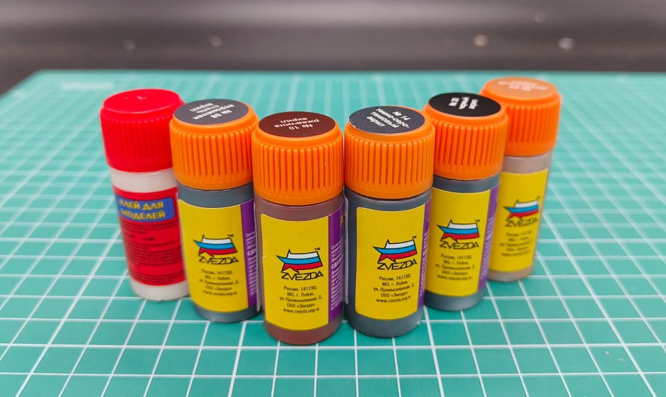 1310 Набор красок Бронетехника Вермахта 1939-1942 гг.