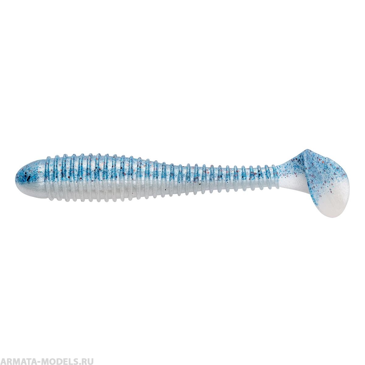 Виброхвост Catcher 3,55"/9 см Blue Fish 5шт. (HS-2-052) Helios Виброхвост Catcher 3,55"/9 см Blue Fish 5шт. (HS-2-052) Helios