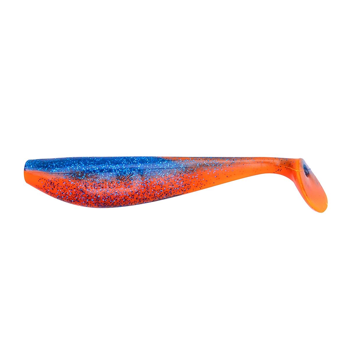Виброхвост Zander 4"/10,2см Star Blue & Orange 5шт. (HS-36-044) Helios Виброхвост Zander 4"/10,2см Star Blue & Orange 5шт. (HS-36-044) Helios